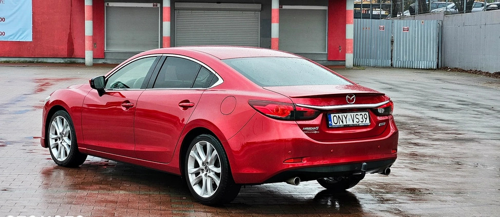 Mazda 6 cena 55900 przebieg: 157000, rok produkcji 2014 z Chojnów małe 667